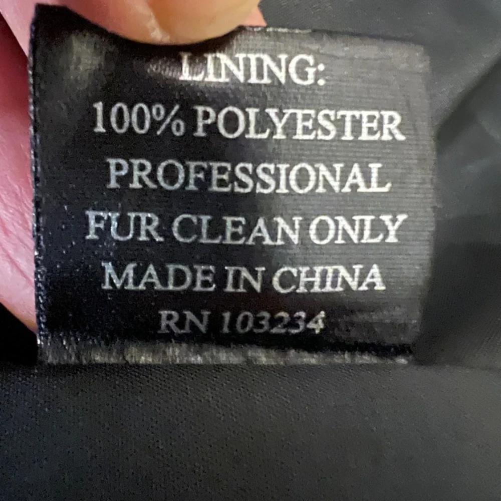 Adrienne Landau Rabbitt Fur Coat - Picture 4 of 4